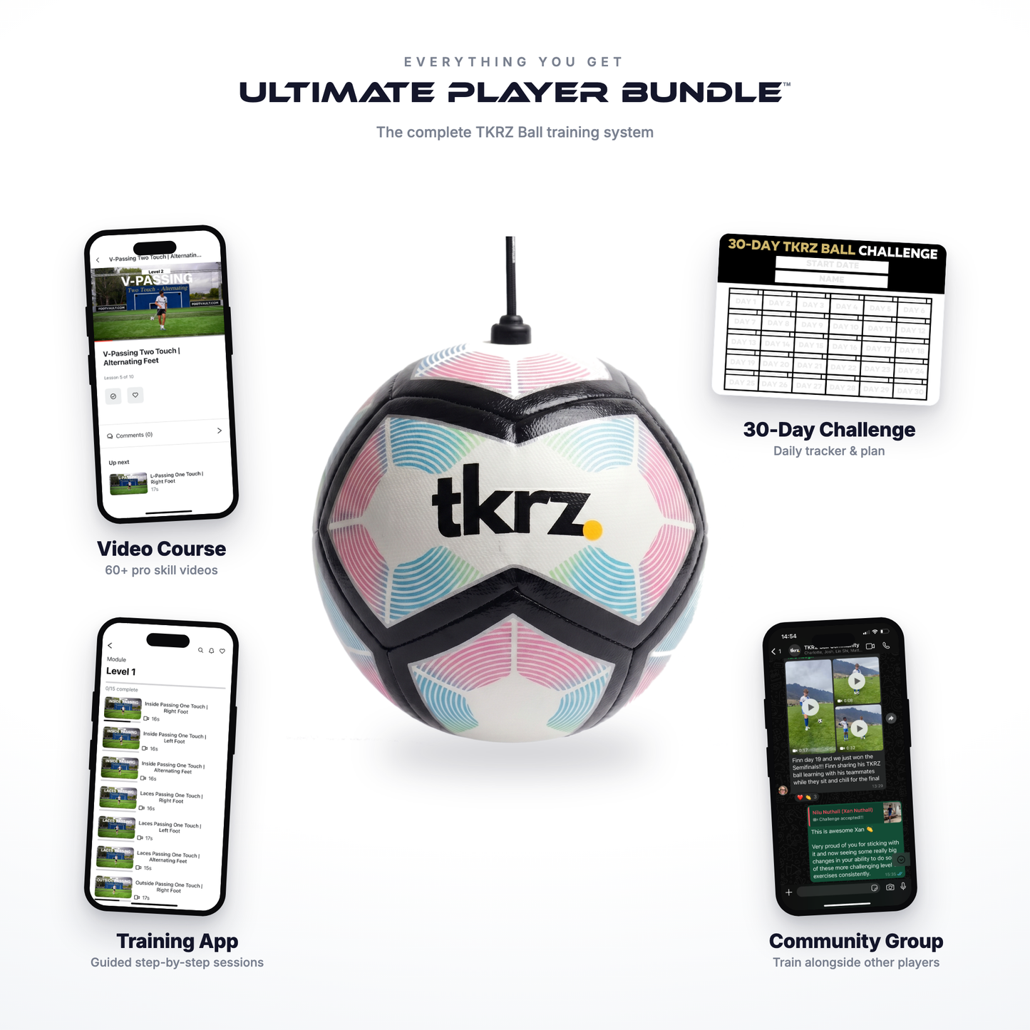 TKRZ Ball™ Ultimate Player Bundle